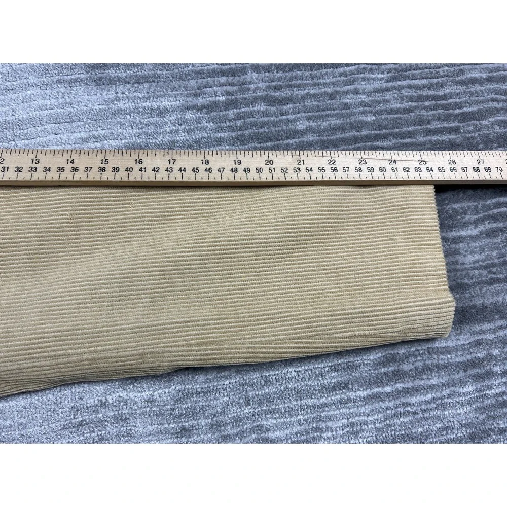 St. John's Bay Blazer Mens Medium Tan Corduroy Sport‎ Coat 3-Button Side Vent